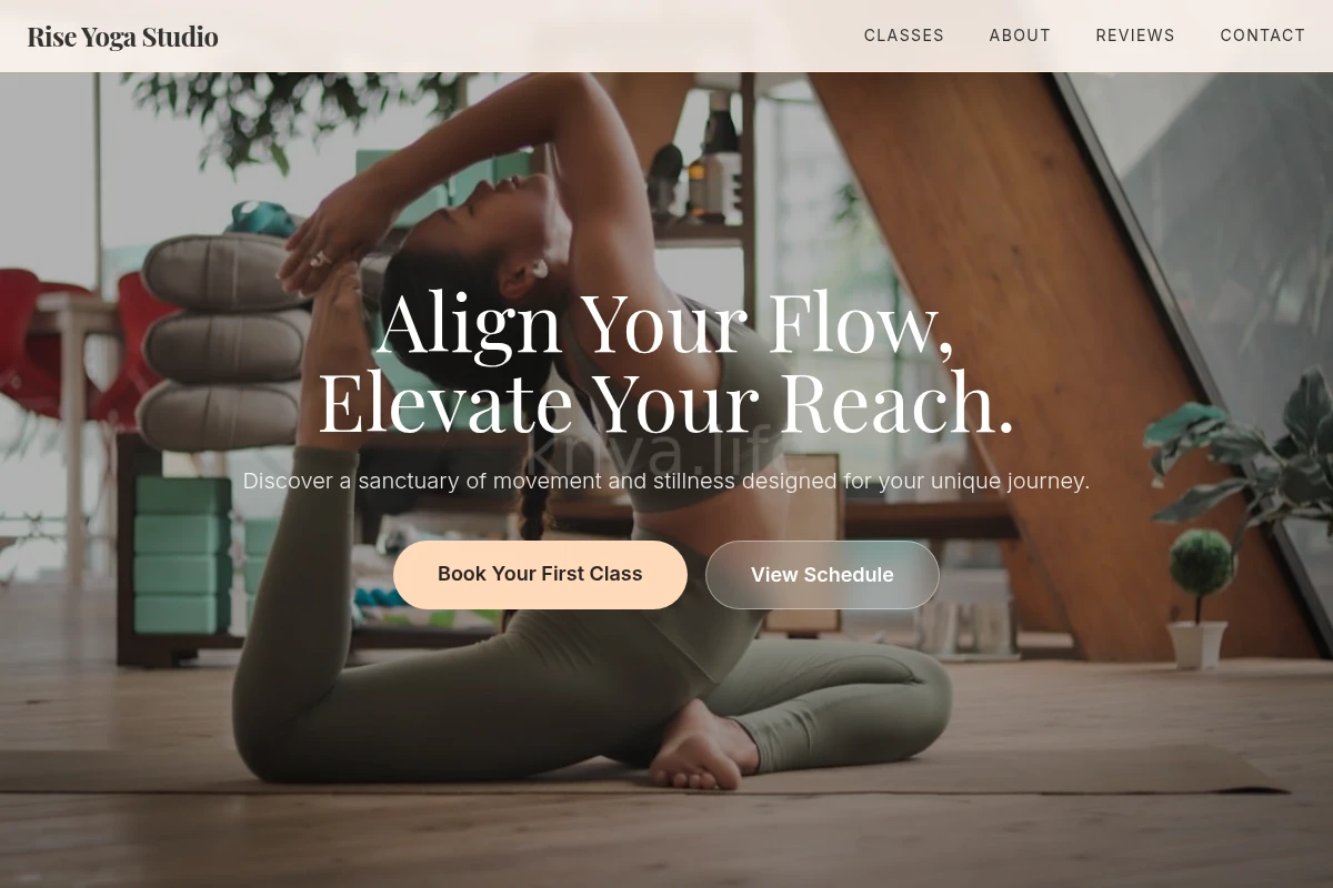 Rise Yoga Studio