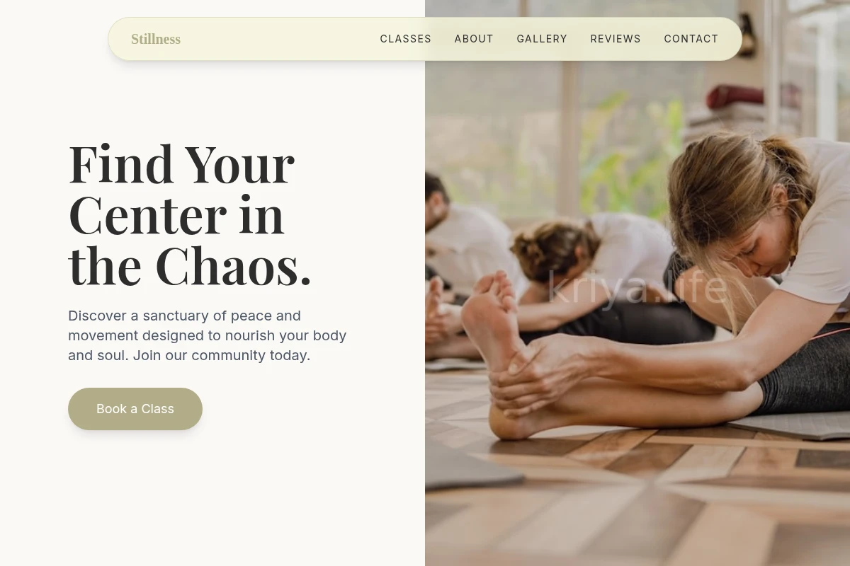 Stillness Yoga Studio
