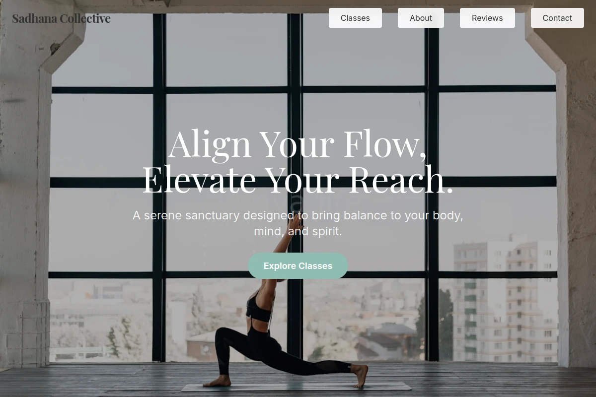 Serenity Yoga Studio