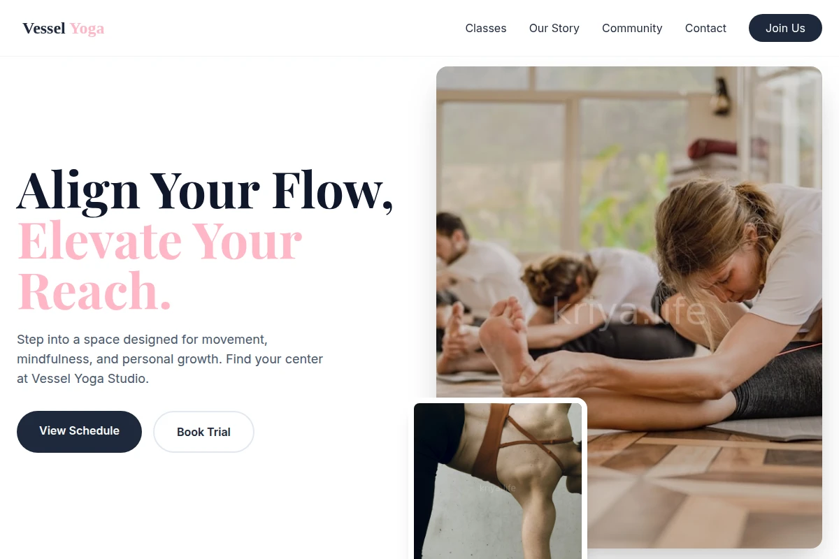 Vessel Yoga Studio