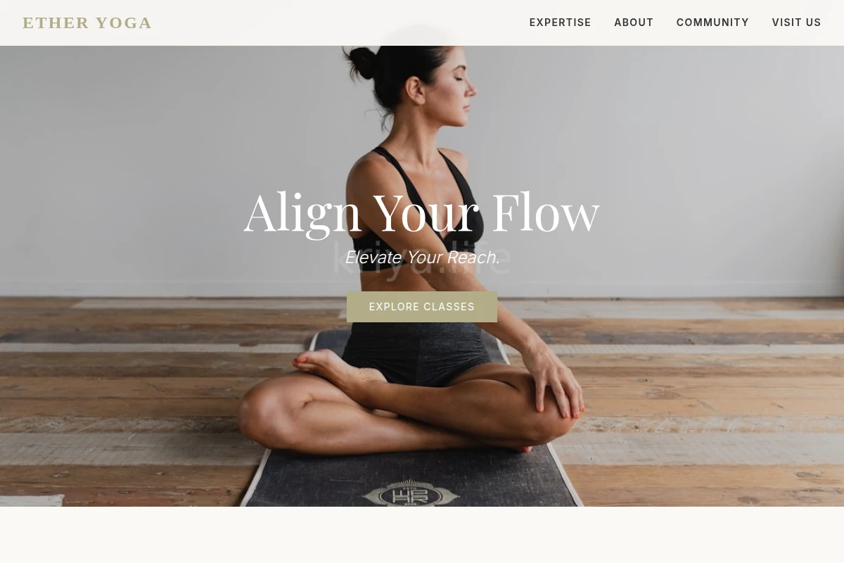 Ether Yoga Studio