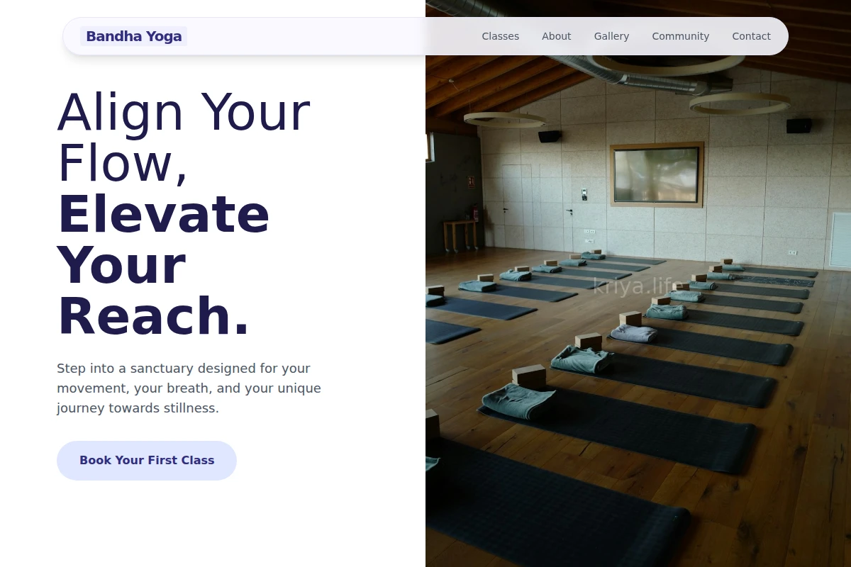 Bandha Yoga Studio